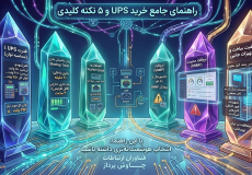 اینفوگرافیک جامع در راهنمای خرید یو‌پی‌اس یا UPS buying guide برای سیستم‌های حساس