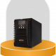 دستگاه online ups 1kva باتری خارجی با پردازنده DSP و نمایشگر LCD