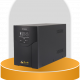 دستگاه 2kva line interactive ups باتری خارجی