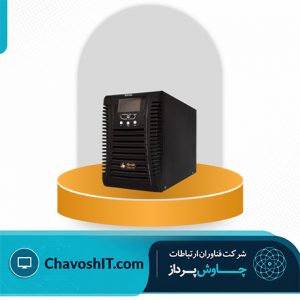 دستگاه online ups 2kva باتری خارجی با پردازنده DSP و نمایشگر LCD